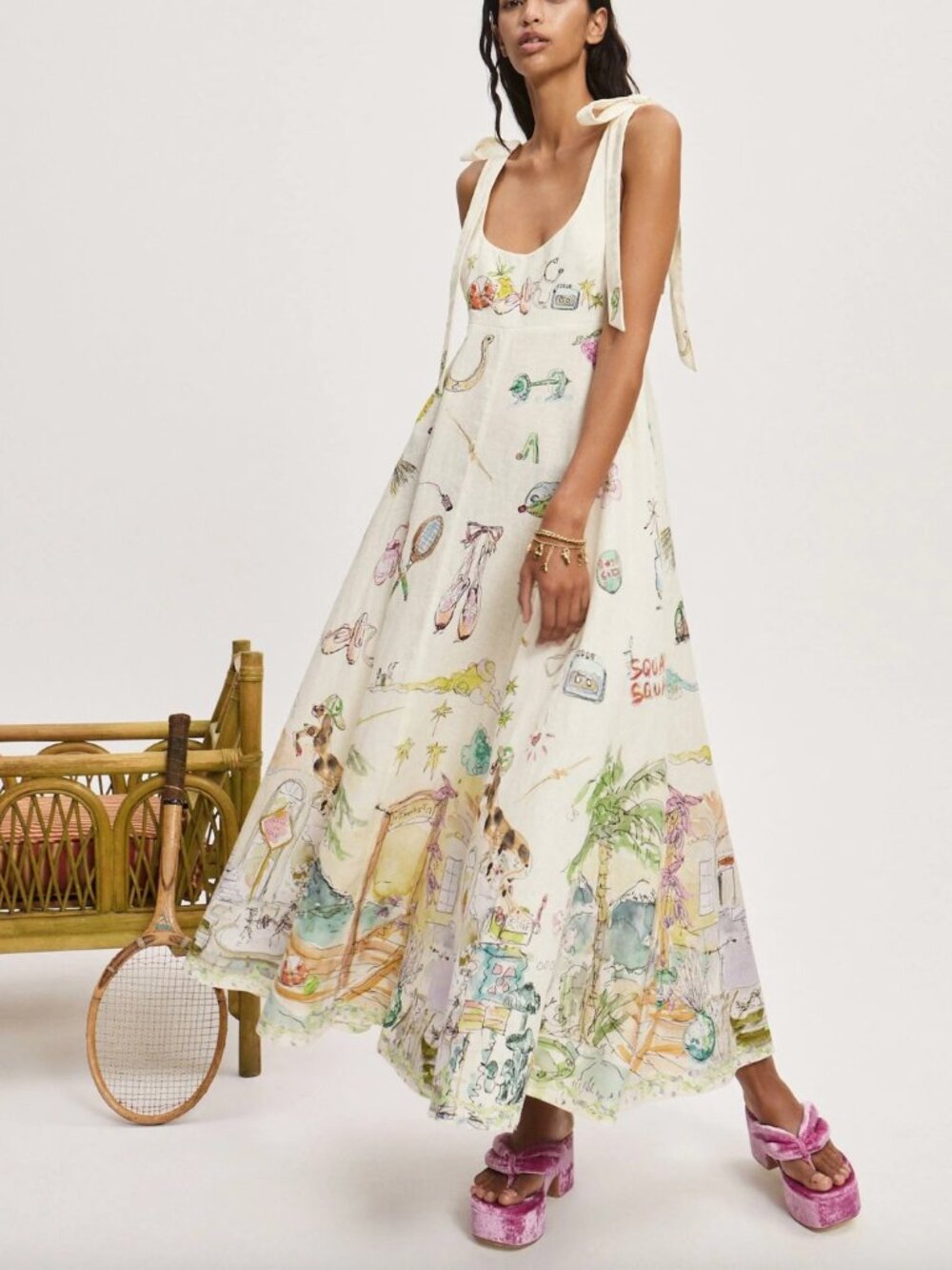 Alemais: ANOUK BALLET SUNDRESS